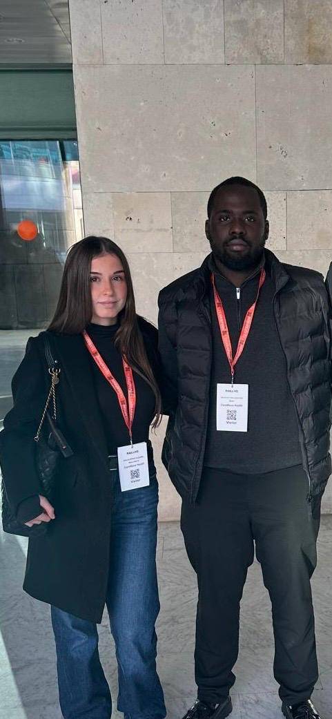Paula Rosa y Brain Agyeman, cofundadores de CareWave Health
